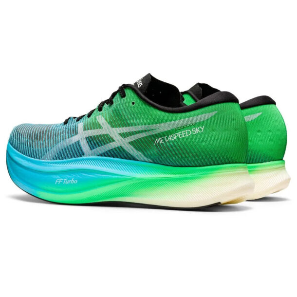 Asics Metaspeed SKY+ Verde e Azul - Image 4