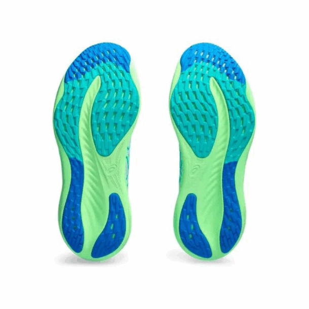 Asics Gel - Nimbus 26 - Azul com Verde - Image 6
