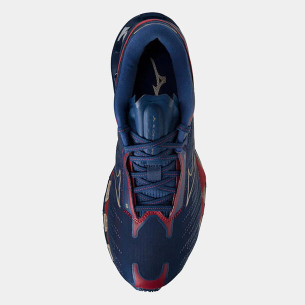 Tênis Masculino Wave Prophecy 12 - Azul+Vermelho - Image 4
