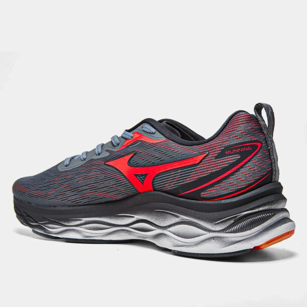 Tênis Victory Masculino - Chumbo+Vermelho - Image 3