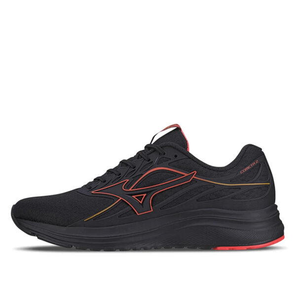 Tênis Cometa 2 Masculino - Preto+Vermelho - Image 2