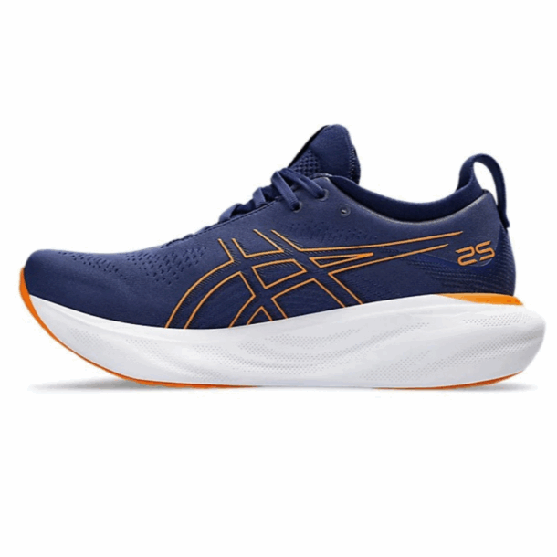 Asics Gel - Nimbus™ 25 Azul Marinho e Laranja - Image 2