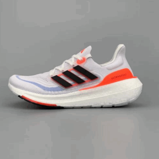 Adidas Ultraboost Light 23 Branco com Vermelho - Image 2