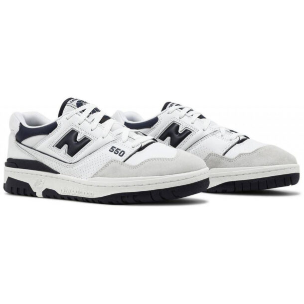 New Balance 550 X White Navy - Image 2