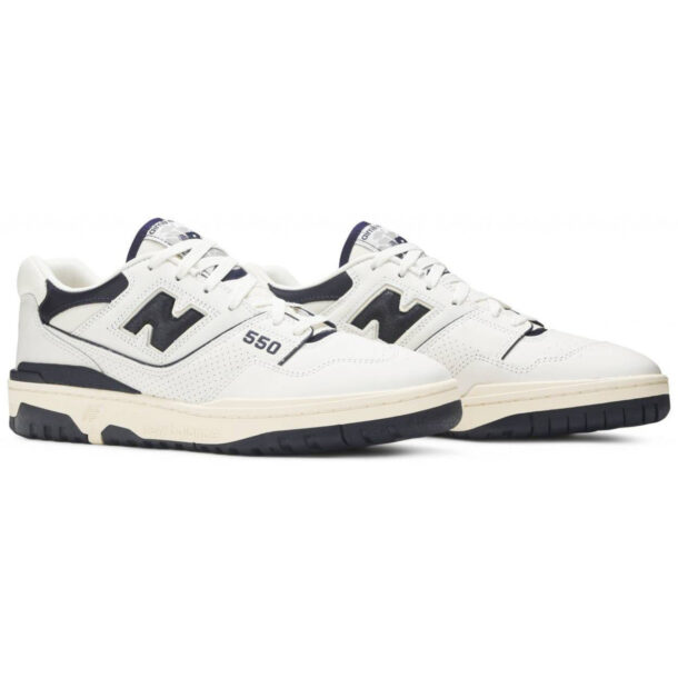 New Balance Aimé Leon Dore x 550 Navy - Image 2