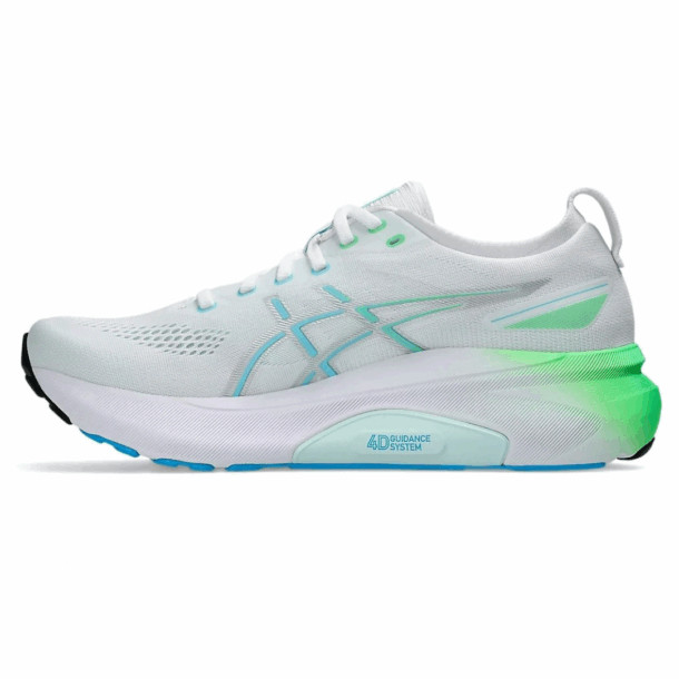 Asics Gel-Kayano 31 Branco com Verde e Azul - Image 2