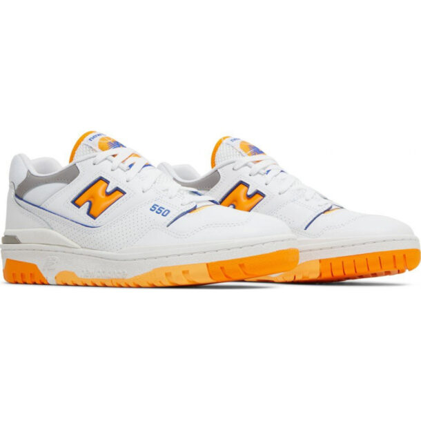 New Balance 550 Lakers Pack - Vibrant Orange - Image 2