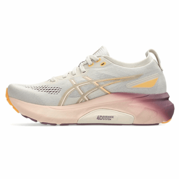 Asics Gel-Kayano 31 Bege com Laranja e Vermelho - Image 2
