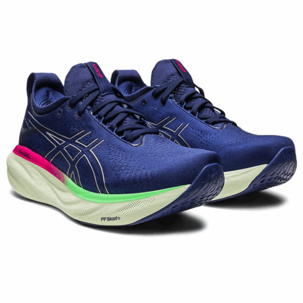 Asics Gel - Nimbus™ 25 Azul e Rosa - Image 3