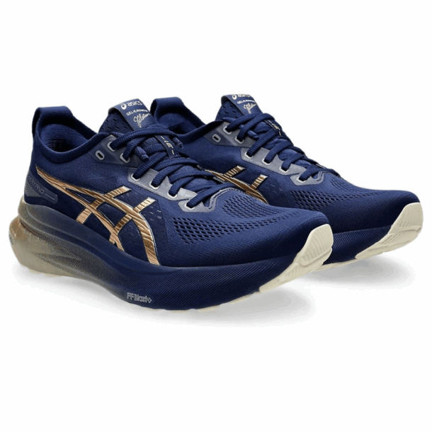 Asics Gel-Kayano 31 Paris -Platinum - Azul Marinho com Dourado - Image 3