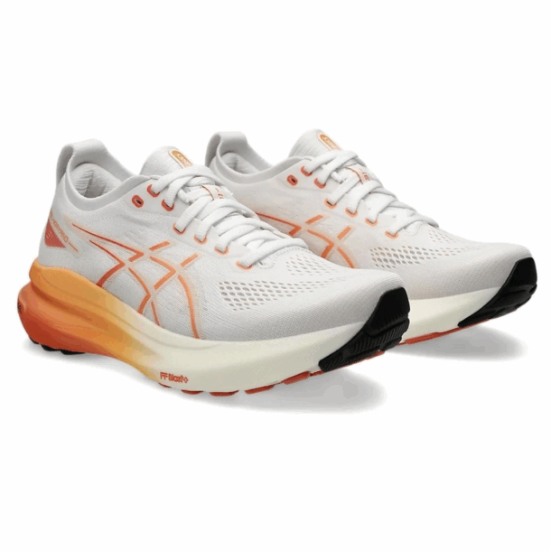 Asics Gel-Kayano 31 Branco com Laranja - Image 3
