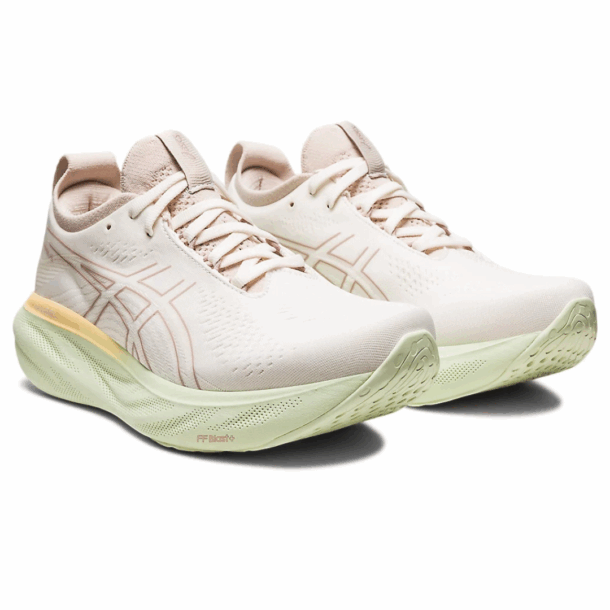 Asics Gel - Nimbus™ 25 Creme e Verde Claro - Image 3