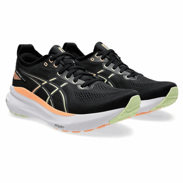 Asics Gel-Kayano 31 Preto com Branco e Laranja - Image 3