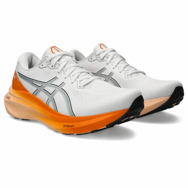 Asics Gel-Kayano 30 - Branco e Laranja - Image 3