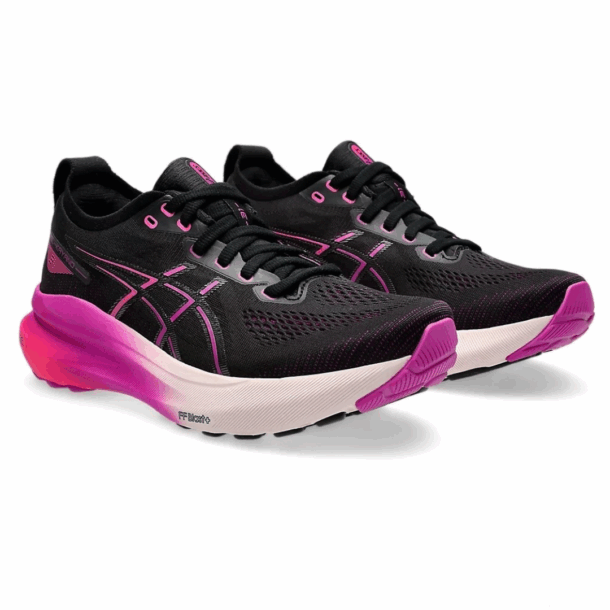 Asics Gel-Kayano 31 Preto com Rosa - Image 3