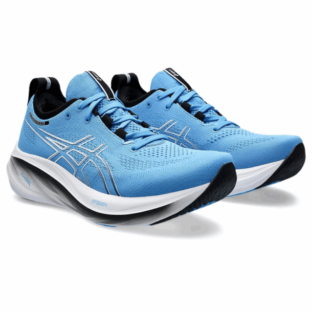 Asics Gel - Nimbus 26 - Azul com Branco e Preto - Image 3