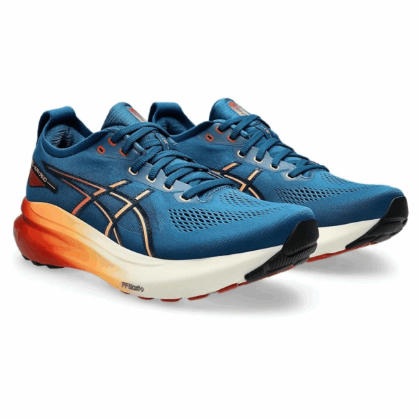 Asics Gel-Kayano 31 Paris -Platinum - Azul Marinho com Vermelho - Image 3