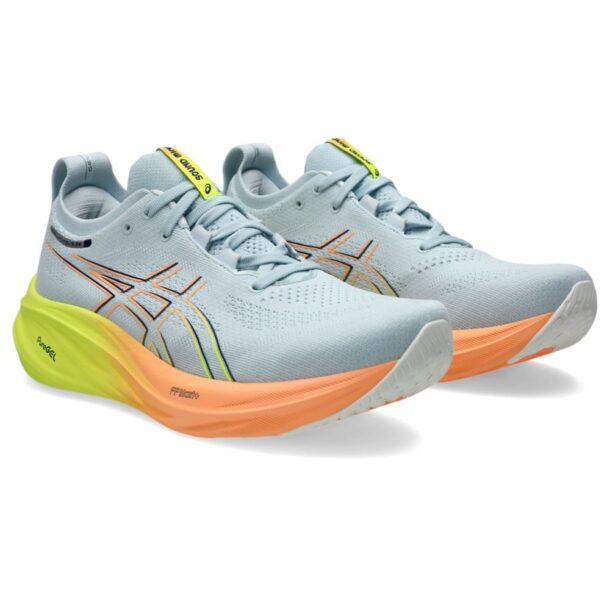 Asics Gel - Nimbus 26 Paris - Azul Claro/Amarelo - Image 3