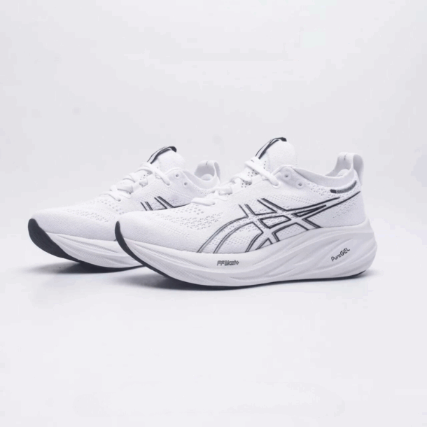 Asics Gel - Nimbus 26 - Branco Preto - Image 3