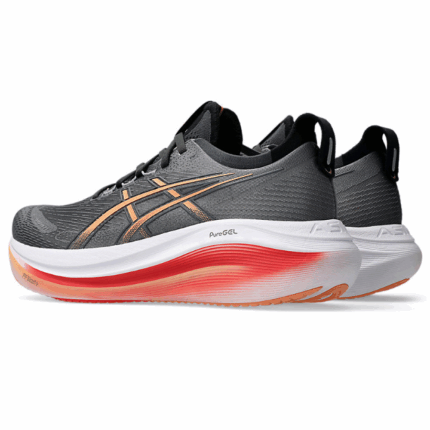 Asics Gel - Nimbus 27 - Cinza/Laranja - Image 4