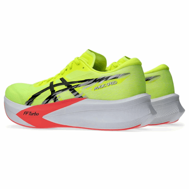 Asics Magic Speed 4 Verde com Branco e Vermelho - Image 4