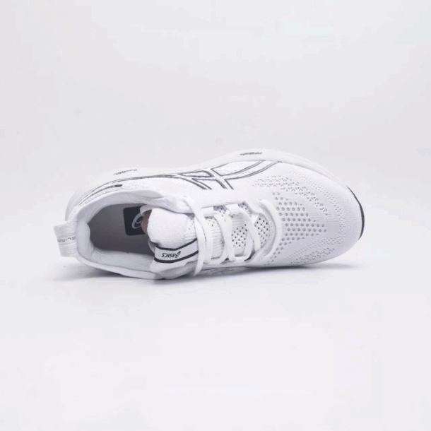 Asics Gel - Nimbus 26 - Branco Preto - Image 4