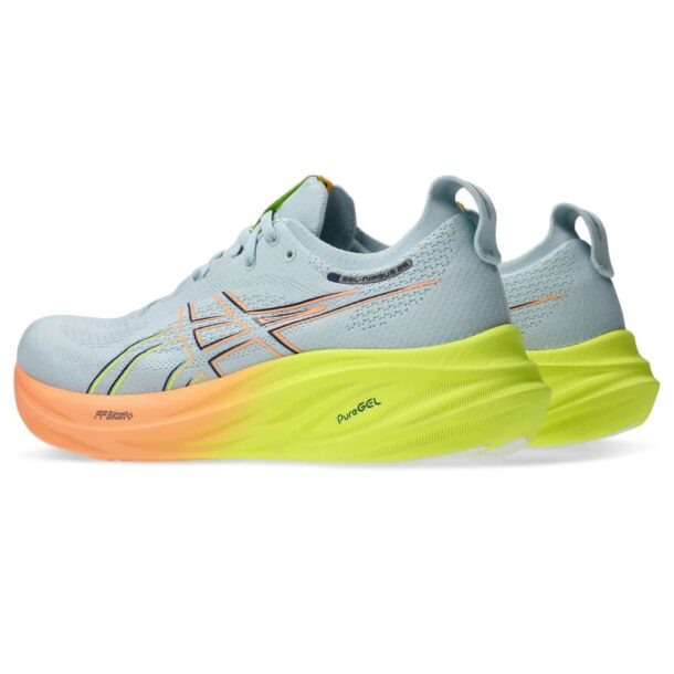 Asics Gel - Nimbus 26 Paris - Azul Claro/Amarelo - Image 4