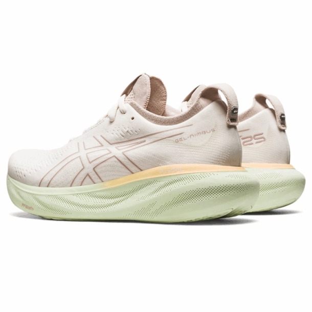 Asics Gel - Nimbus™ 25 Creme e Verde Claro - Image 4