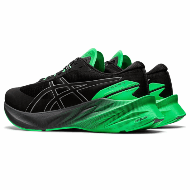 Asics NovaBlast 3 Black Green - Image 4