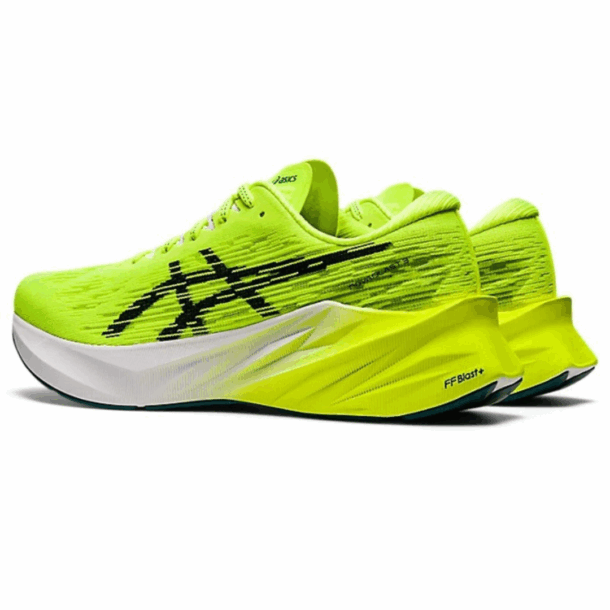 Asics NovaBlast 3 Verde fluorescente e Preto - Image 4