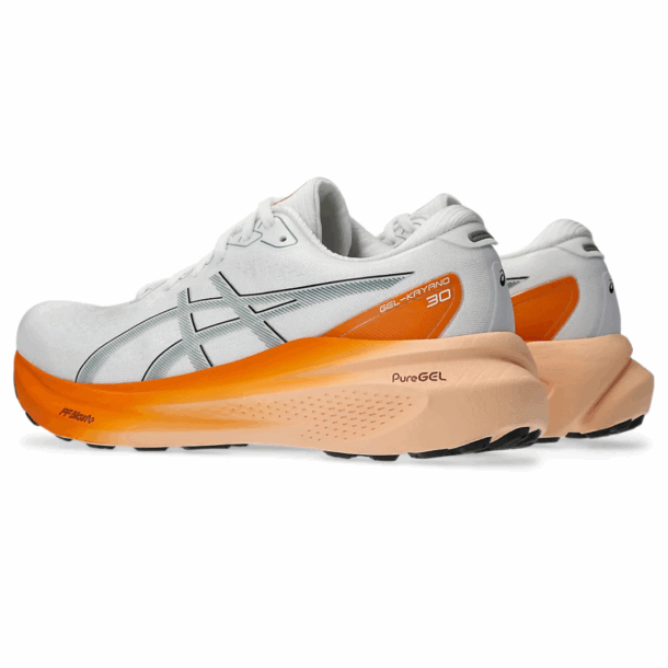 Asics Gel-Kayano 30 - Branco e Laranja - Image 4