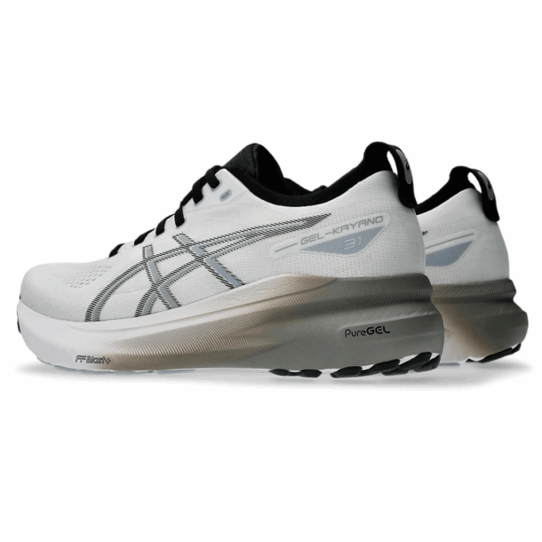 Asics Gel-Kayano 31 Branco com Cinza e Preto - Image 4