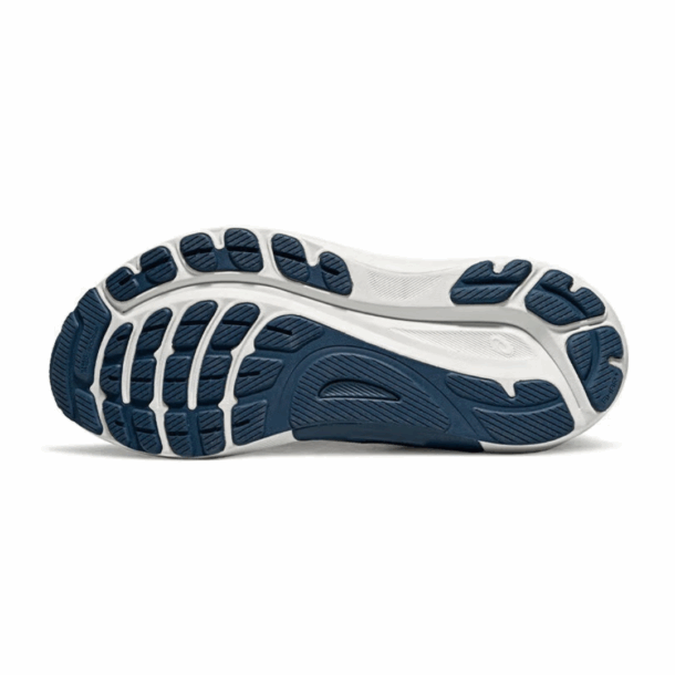 Asics Gel-Kayano 31 Branco com Azul Marinho e Dourado - Image 4