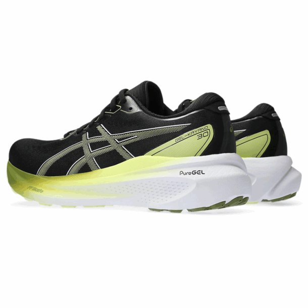 Asics Gel-Kayano 30 - Preto e Amarelo com Branco - Image 4