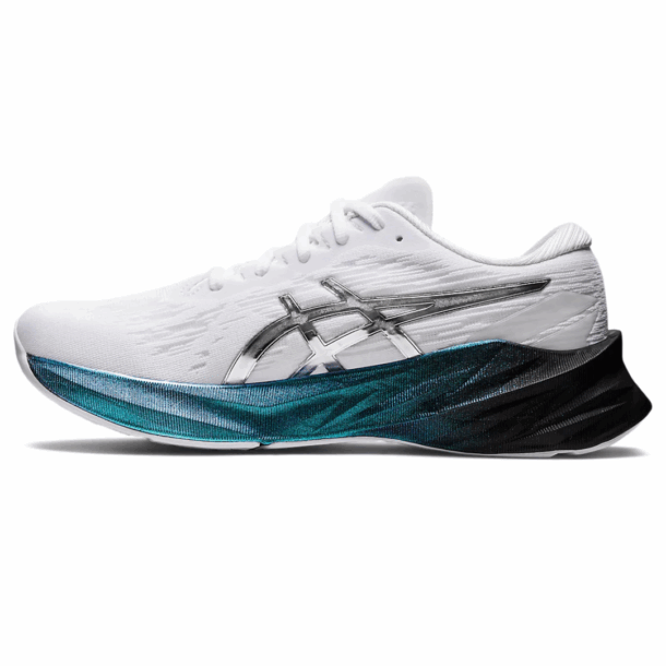 Asics NovaBlast 3 White Blue - Image 5