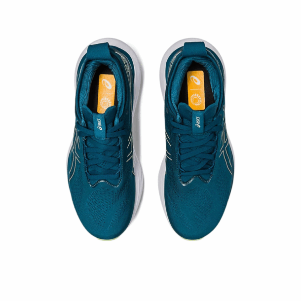 Asics Gel - Nimbus™ 25 Azul com Verde - Image 6