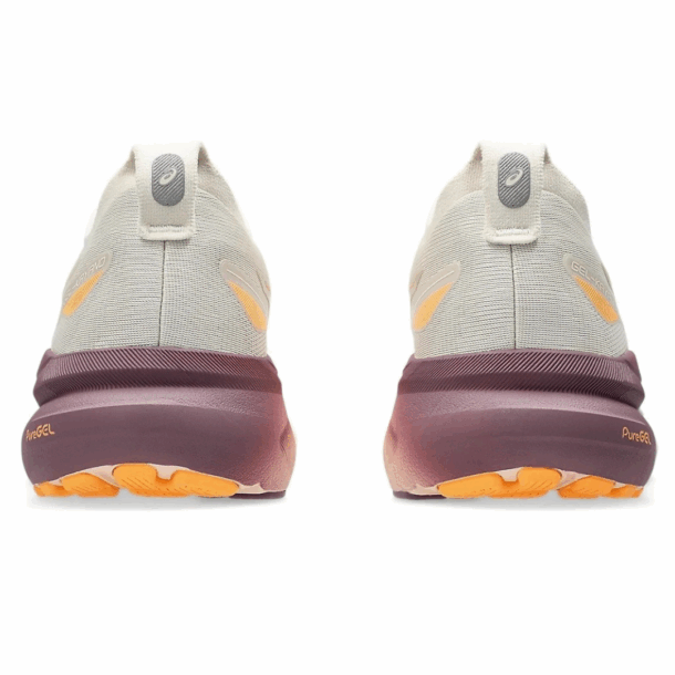 Asics Gel-Kayano 31 Bege com Laranja e Vermelho - Image 5