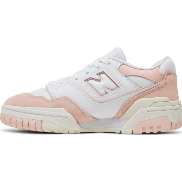 New Balance 550 Big Kid 'White Pink Sand' - Image 5