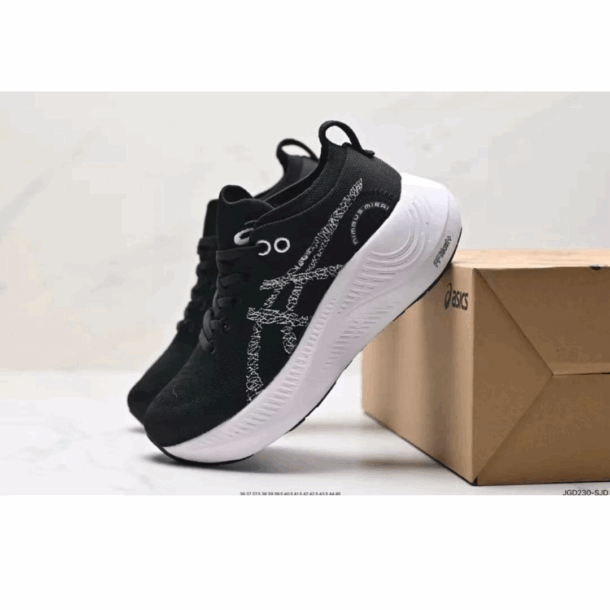Asics Nimbus Mirai Paris Black White - Image 5
