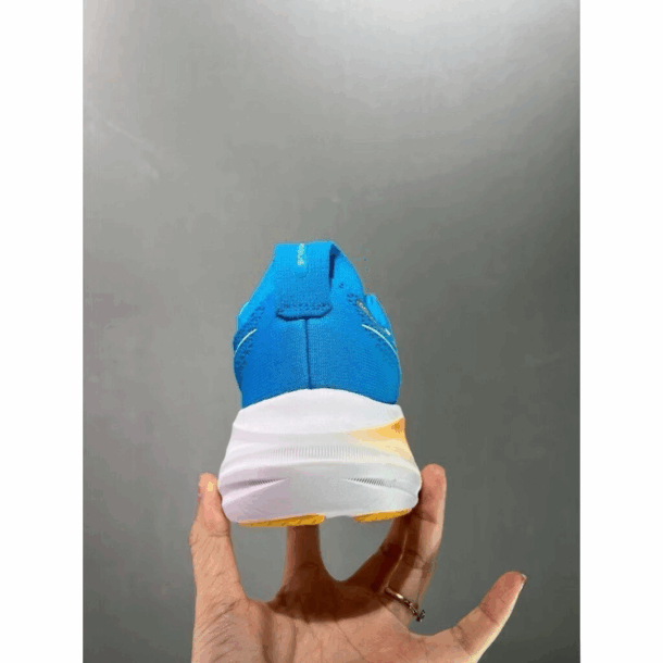 Asics Gel - Nimbus 26 - Azul e Laranja - Image 5