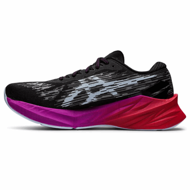 Asics NovaBlast 3 Preto com Roxo e vermelho - Image 5