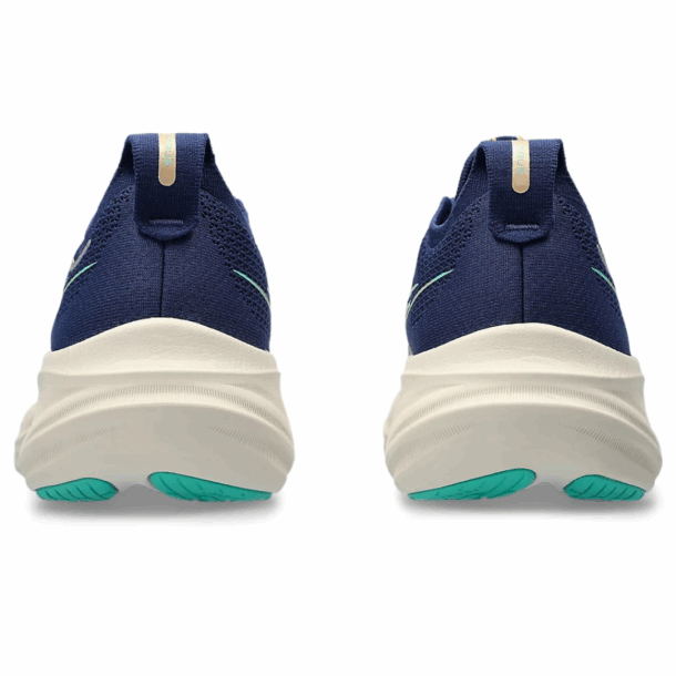 Asics Gel - Nimbus 26 - Azul Marinho com Creme e Verde - Image 6