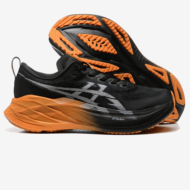 Asics Superblast 2 - Unissex - Preto/Laranja - Image 2