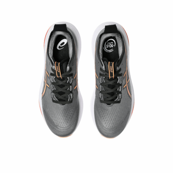 Asics Gel - Nimbus 27 - Cinza/Laranja - Image 6