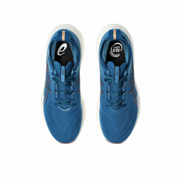 Asics Gel - Nimbus 26 - Azul com Branco e Vermelho - Image 6
