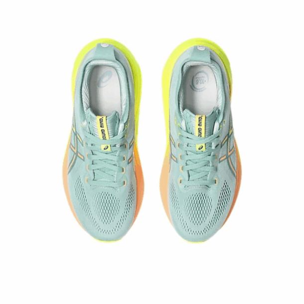 Asics Gel-Kayano 31 Paris - Verde com Laranja - Image 6
