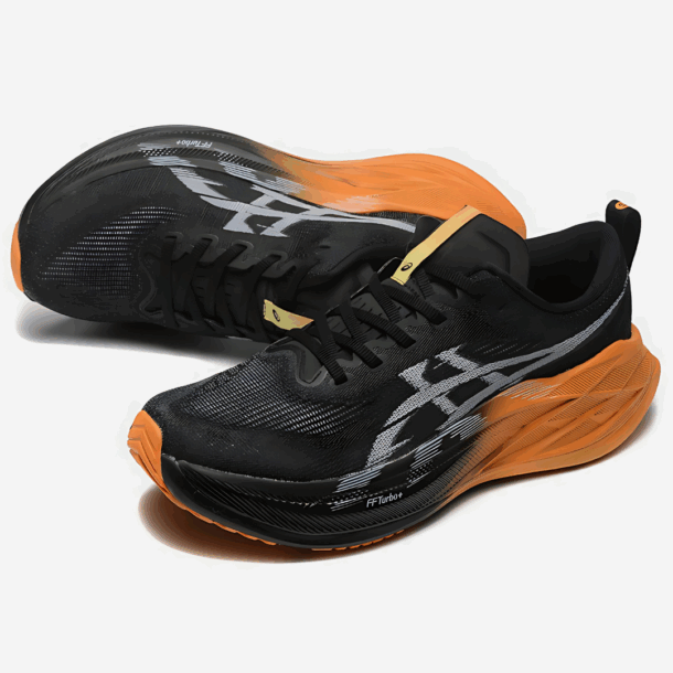 Asics Superblast 2 - Unissex - Preto/Laranja - Image 3