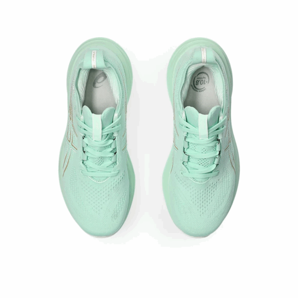 Asics Gel - Nimbus 26 - Verde com Branco e Dourado - Image 5