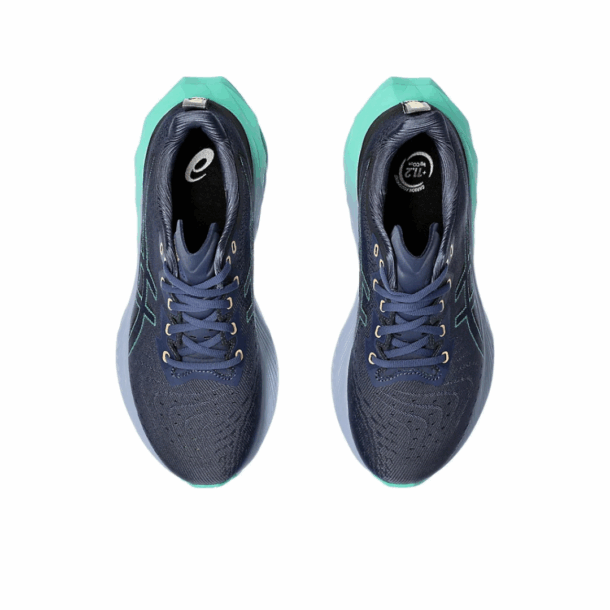 Asics NovaBlast™ 4 Azul Marinho com Verde e Azul - Image 7