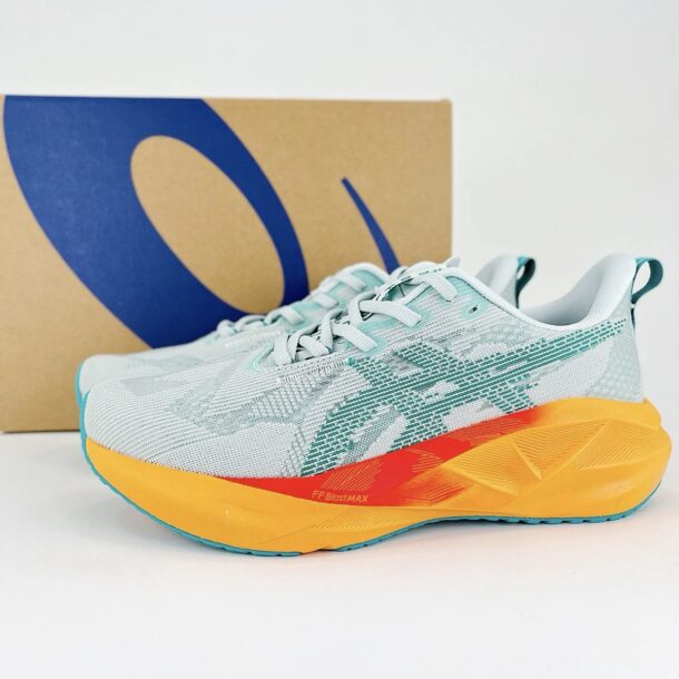 Asics NovaBlast 5 - Verde com Laranja - Image 9